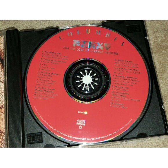 STEVE PERRY (Journey) cd For The Love Of Strange Medicine - Picture 5 of 6